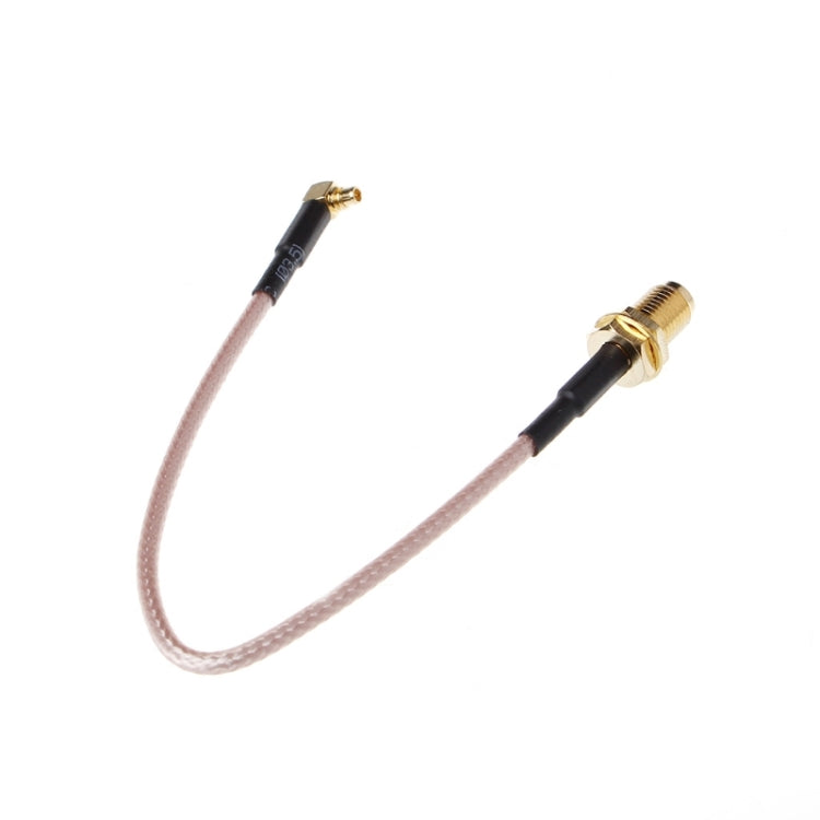 RG316 SMA Female to MMCX Right Angle Male Braid Cable, Length:15cm RG316 SMA Female to MMCX Right Angle Male Braid Cable, Length:15cm